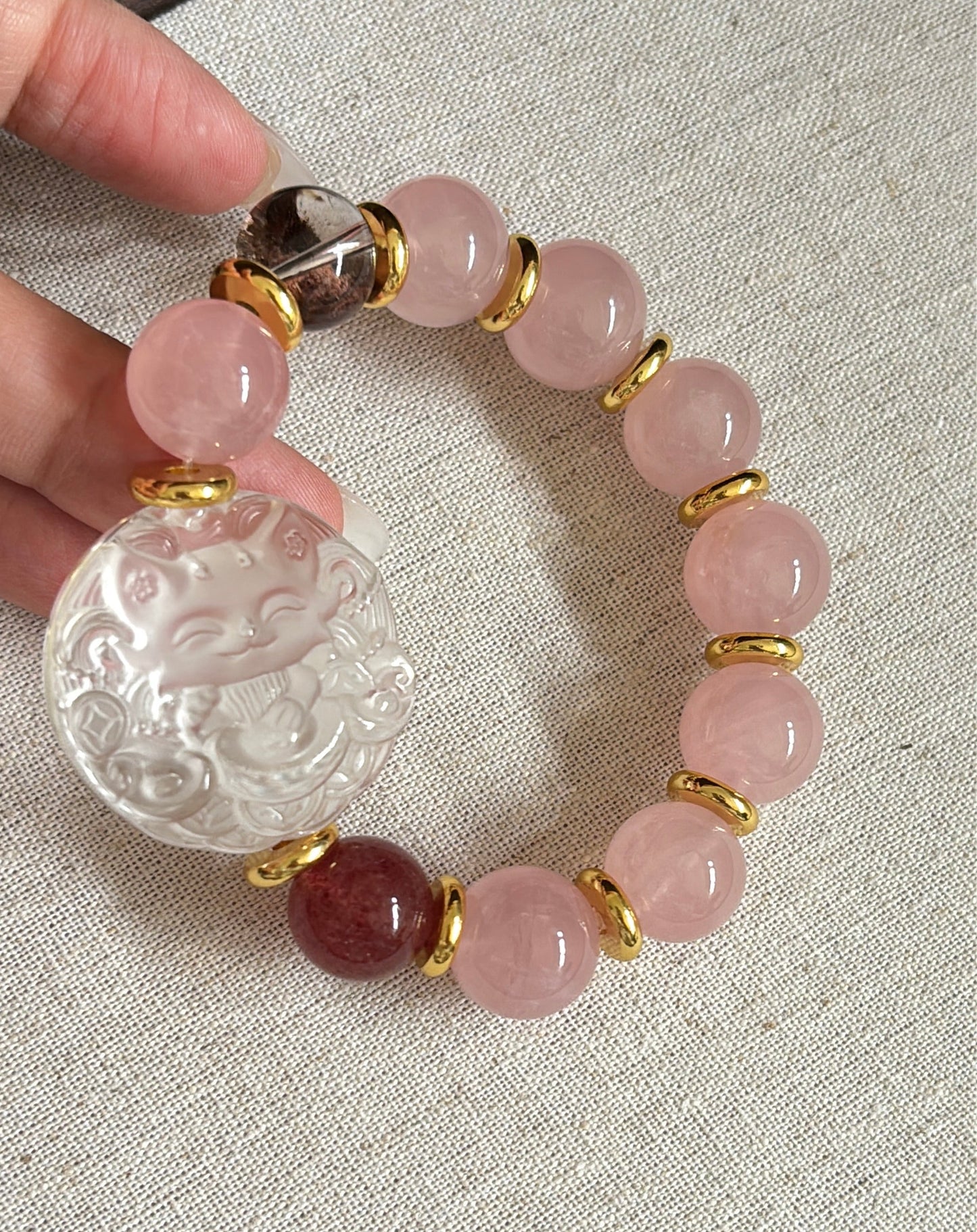 桃金甜美招财狐