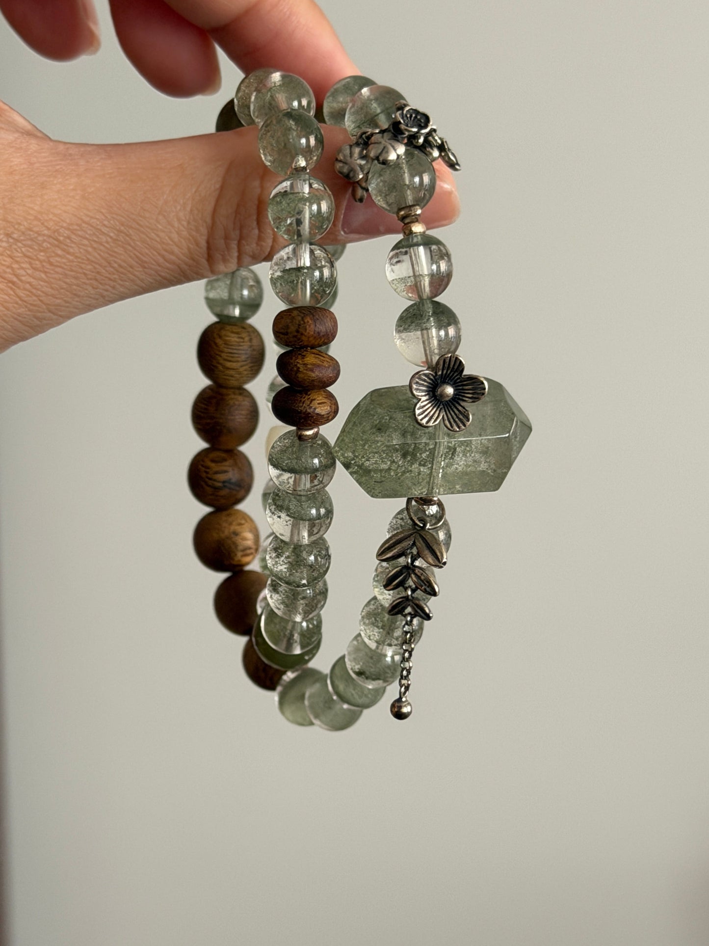 绿幽灵沉香双圈